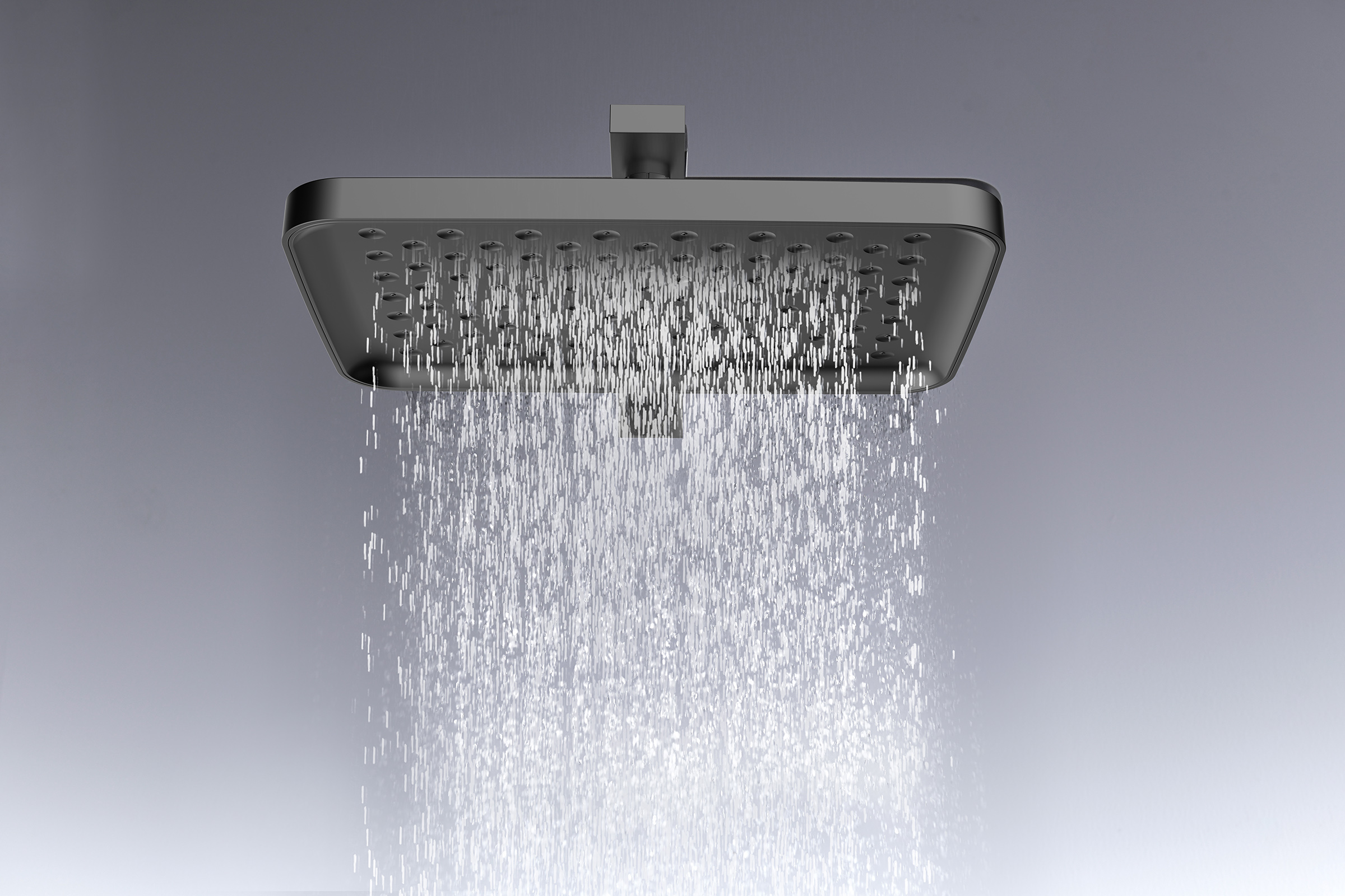 05165-Q Смеситель встраиваемый для душа с 3-функ. (ГРАФИТ) GANZER (6/1шт)