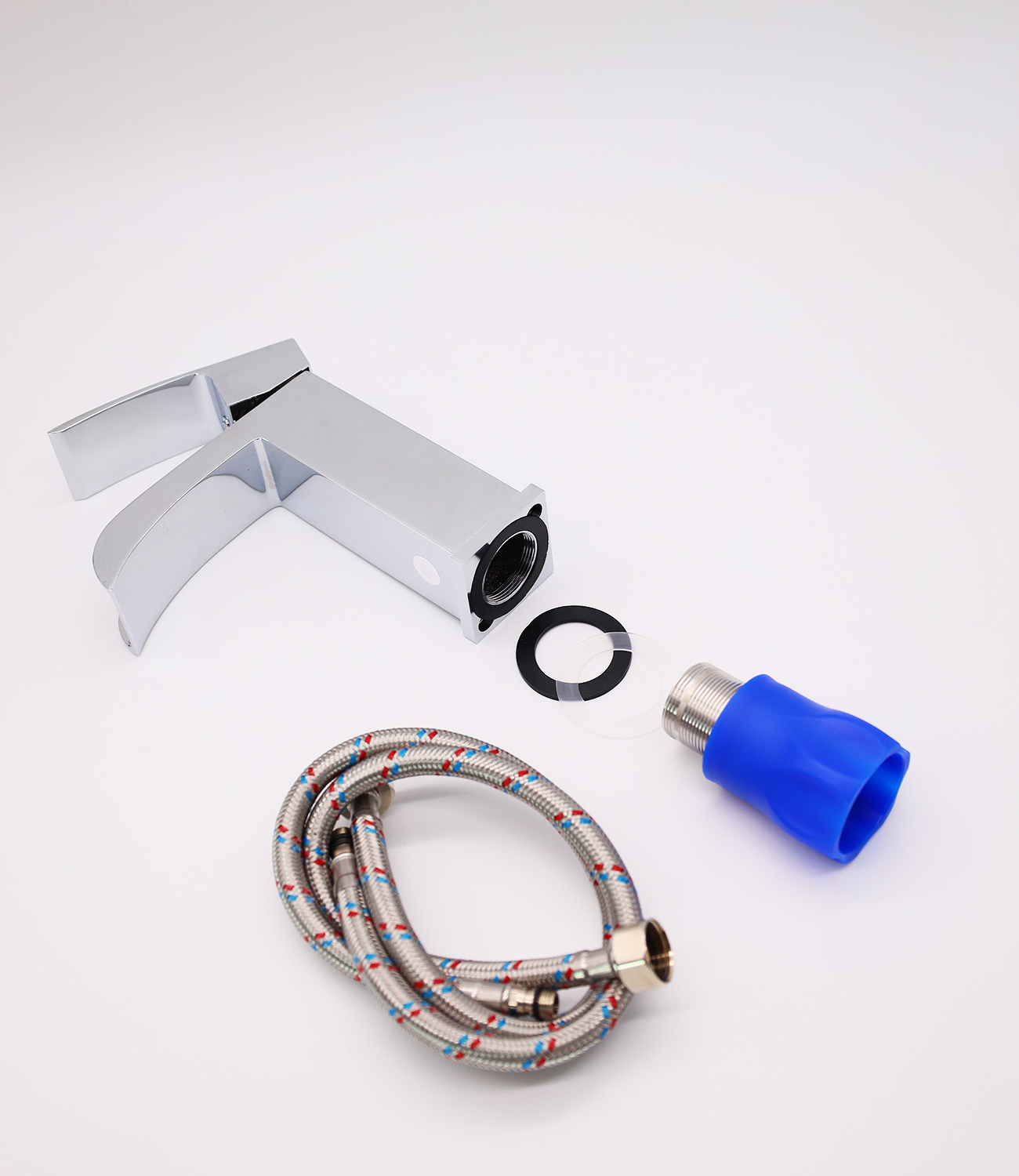 44014 Смеситель для умыв. (ВОДОПАД) "GANZER"  (10/1шт) Л/К