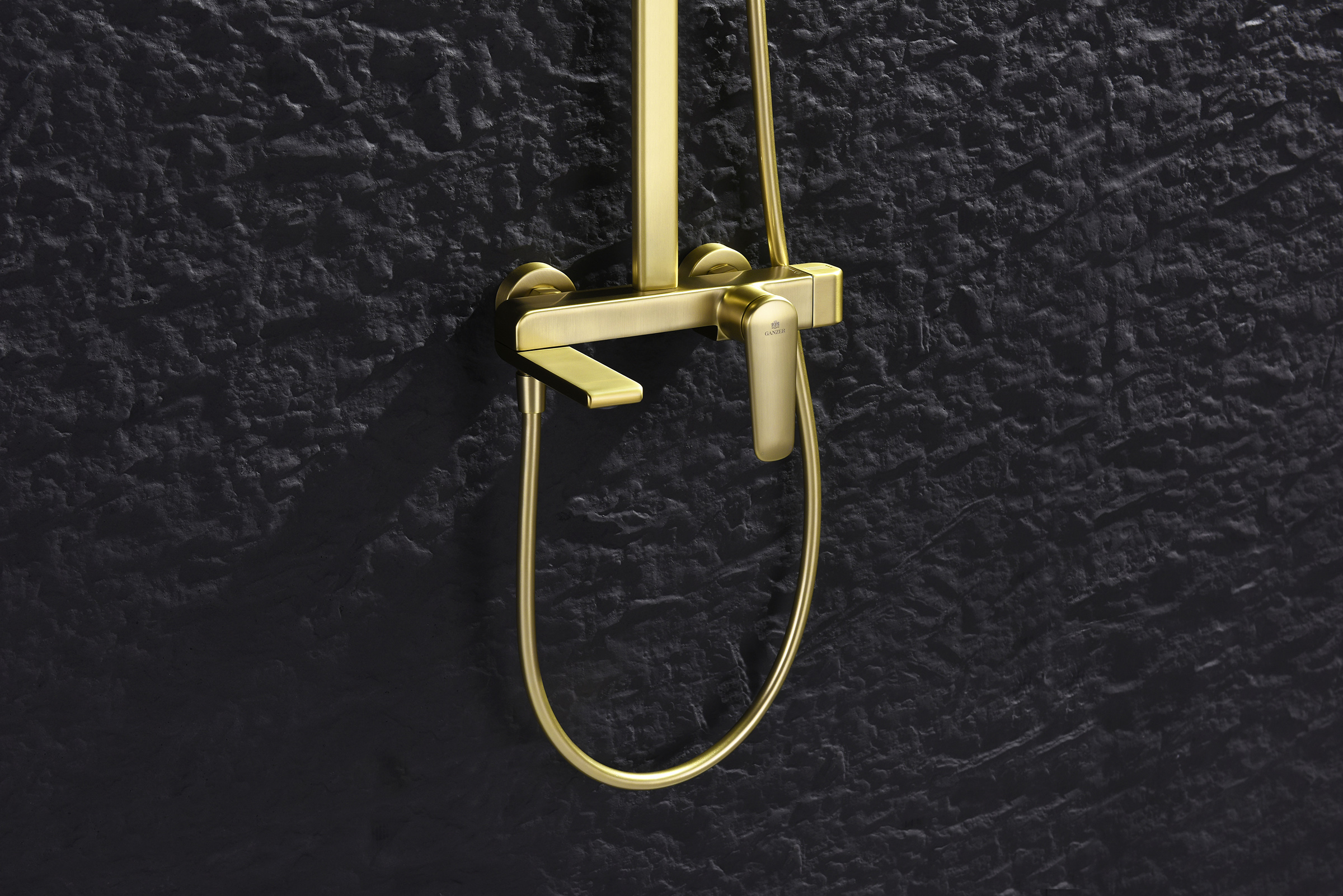 02162-S Душевая система (Мат. Золото) GANZER (5/1шт)