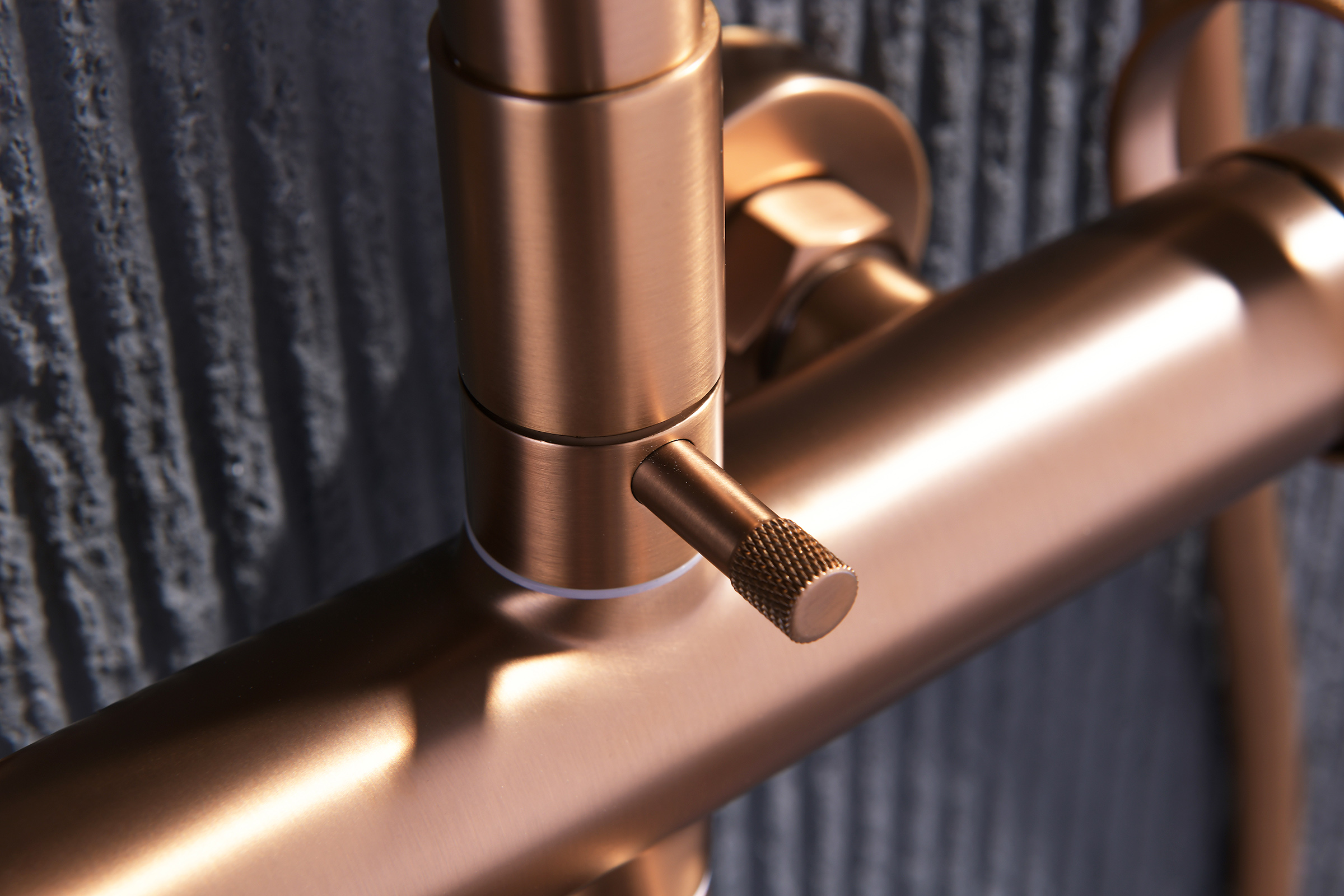 19162-R Душевая система (Роз. Золото) GANZER (5/1шт)