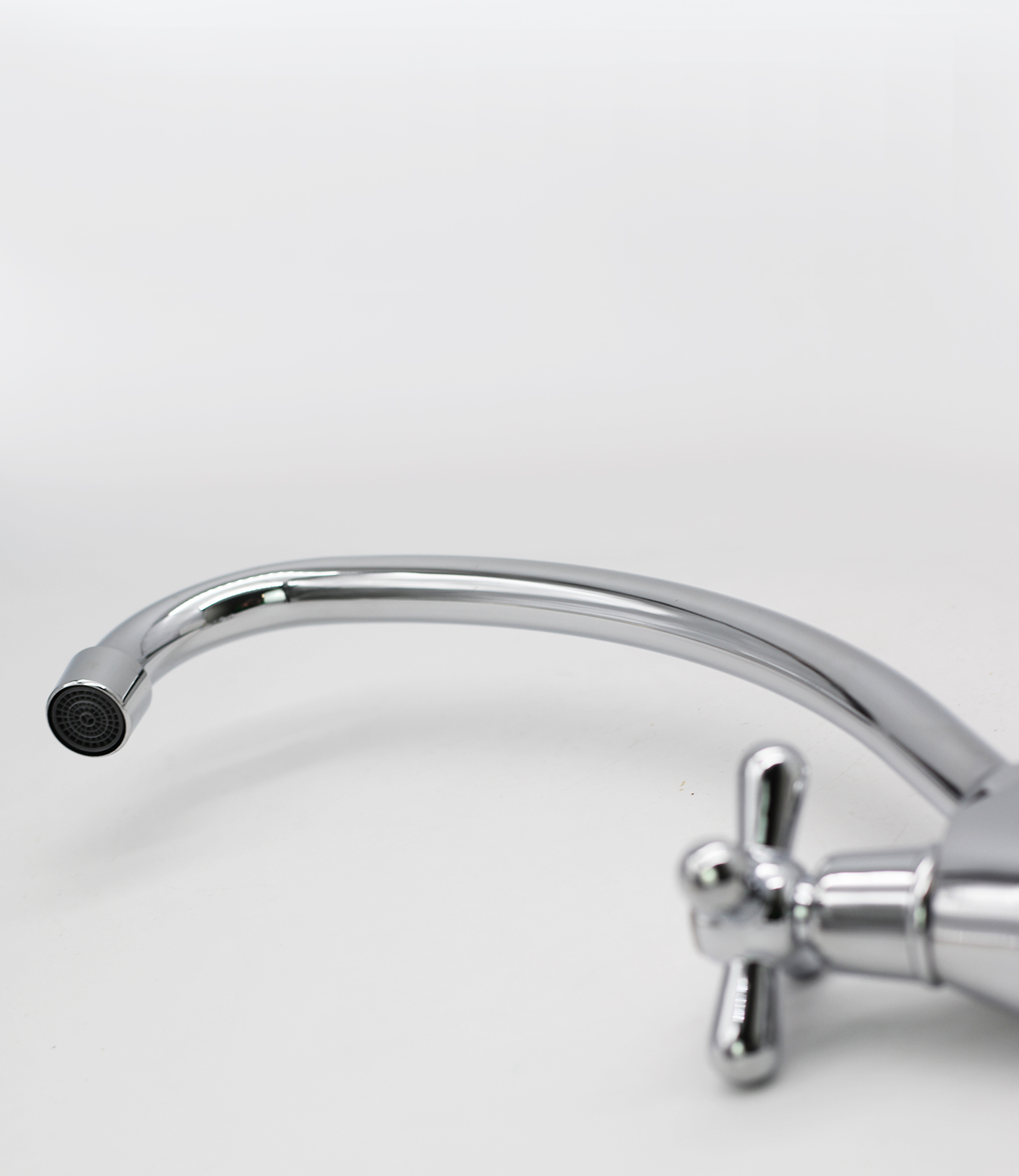 13022 Смеситель двухвентельный для кухни "GANZER"  (10/1шт)