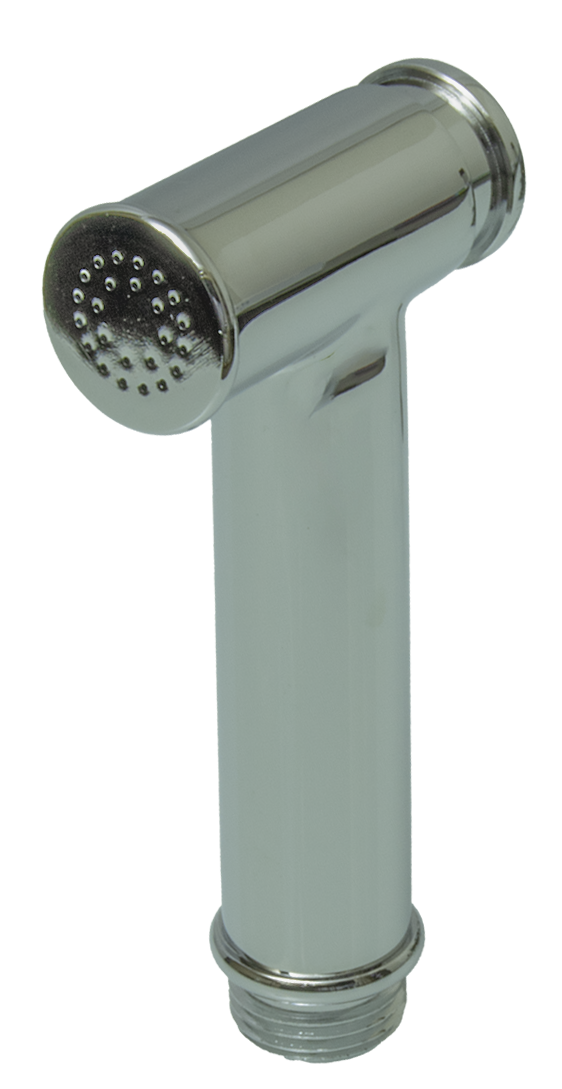 2015 Лейка метал. для биде хром (кноп) GANZER (100/1шт)