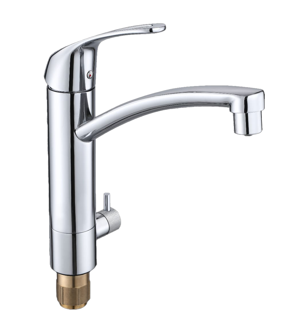 16027 Смеситель для кухни, под фильтр (ХРОМ) GANZER (10/1шт)