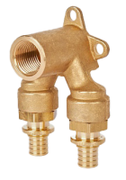 АКС. Проточный настенный уголок 16х1/2 вн.  VER-PRO  (45/1шт)