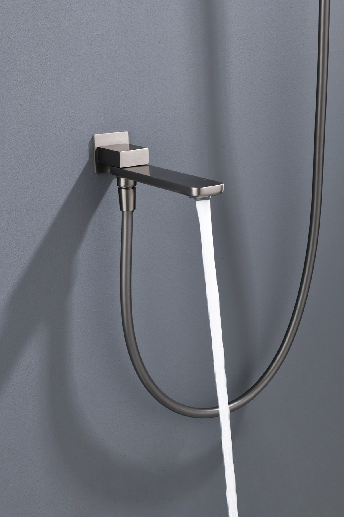 12165-Q Смеситель встраиваемый для душа с 3-функ. (ГРАФИТ) GANZER (6/1шт)