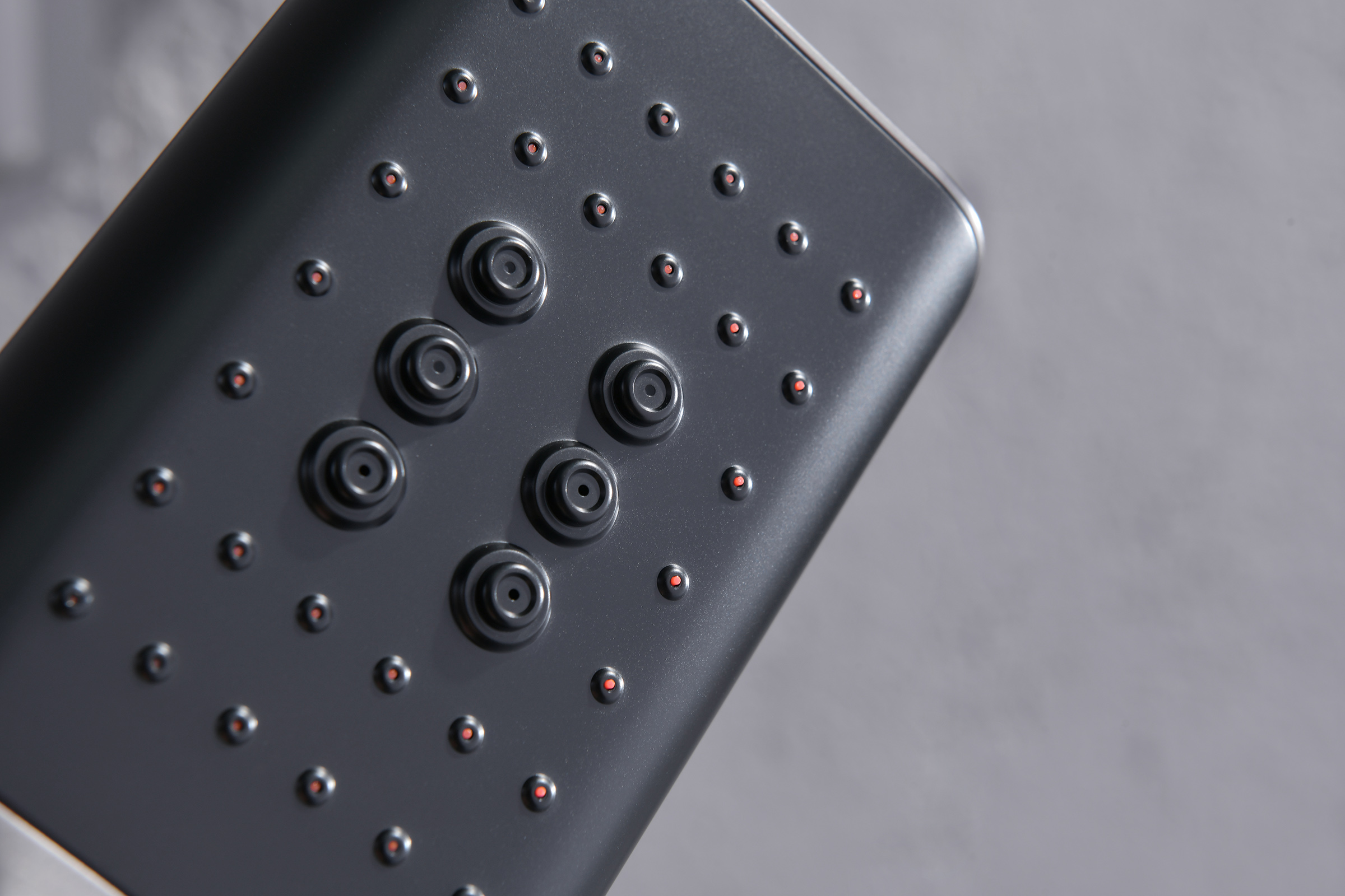 02165-Q Смеситель встраиваемый для душа с 3-функ. (ГРАФИТ) GANZER (6/1шт)