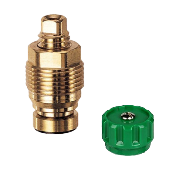 Кран-букса с барашком для коллектора  Ф/Р  (250/10шт)