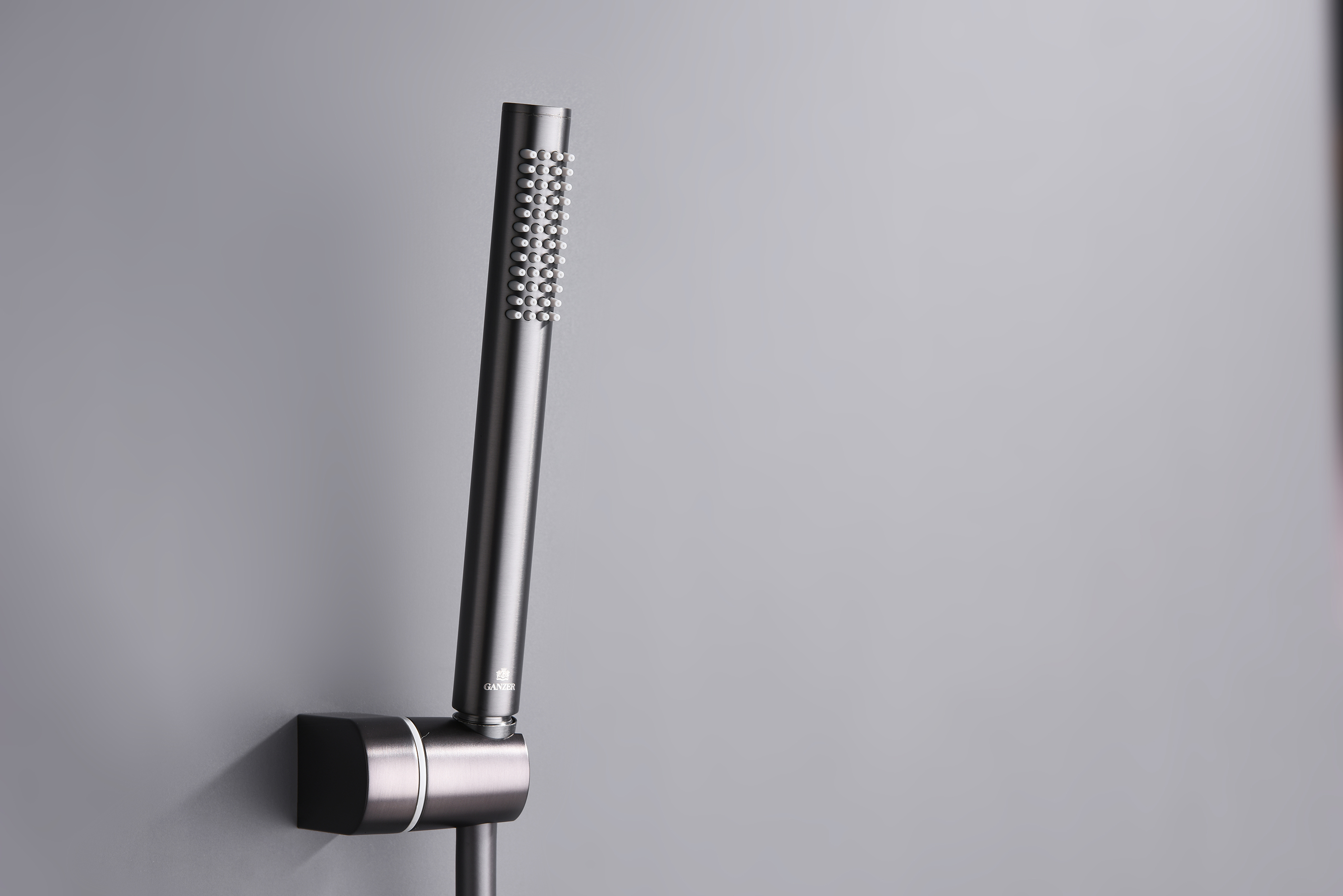 19165-Q Смеситель встраиваемый для душа с 3-функ. (ГРАФИТ) GANZER (6/1шт)