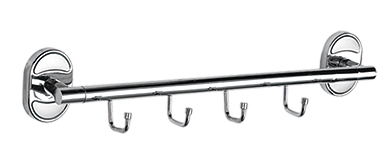 31016-4 П/держатель 4 крючка HANSEN (20/1шт)