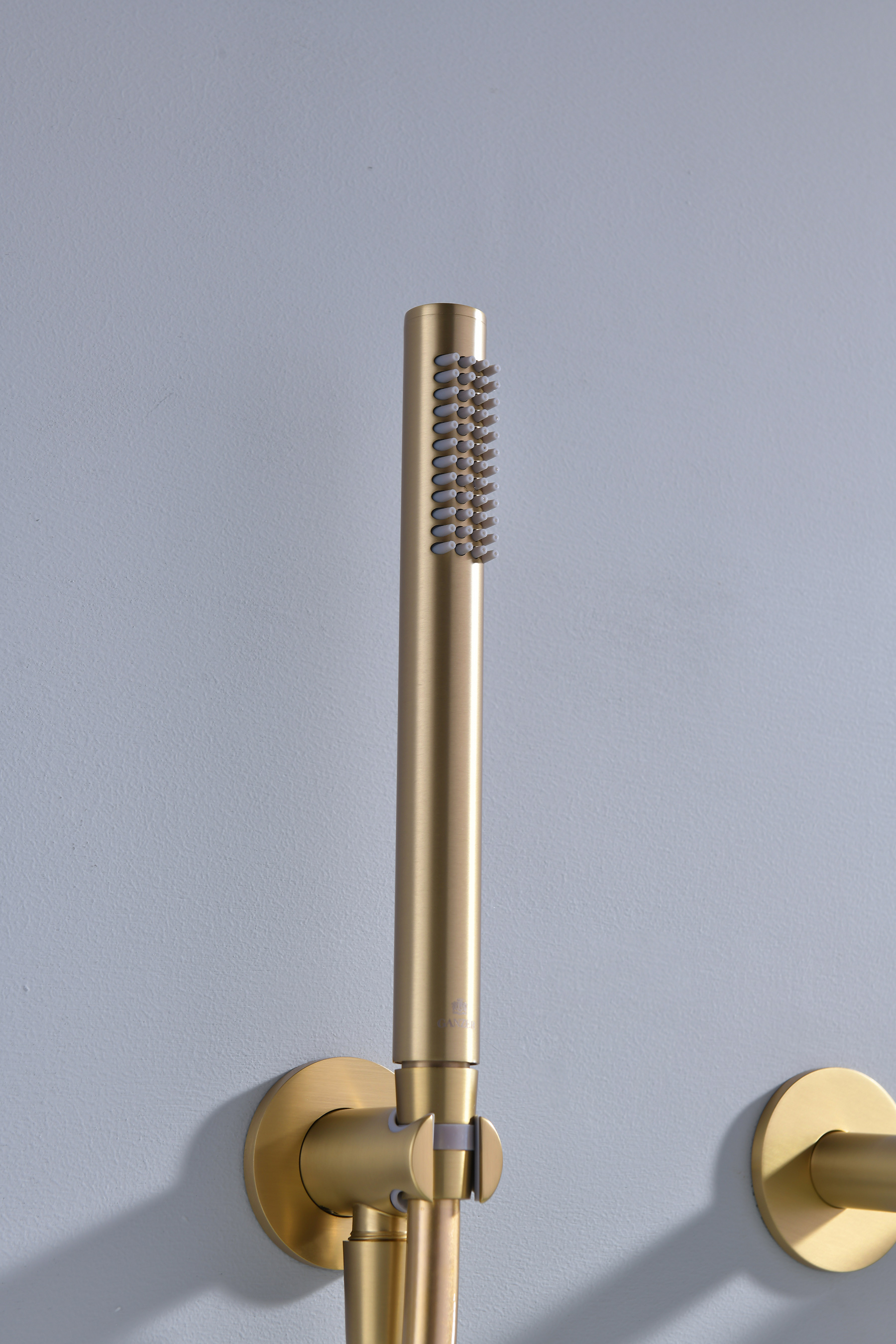 19134-S Встроенный смес. для ванны  (Мат. Золото) GANZER  (6/1шт)