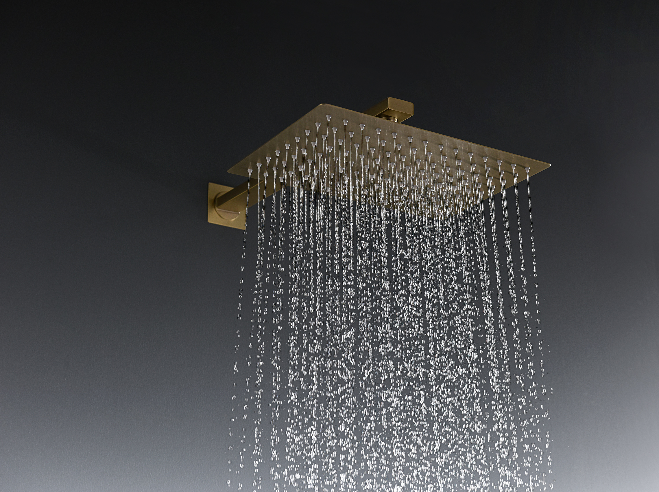 01165-S Смеситель встраиваемый для душа с 3-функ. (Мат. Золото) GANZER (6/1шт)