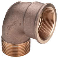 ВГ  Уголок 1/2" г.ш. (бронза)  (400/10шт)