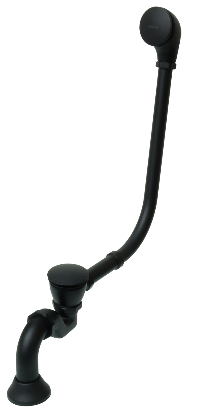 Обвязка для отдельностоящей ванны (ЧЕРНЫЙ) Ganzer  (10/1шт)