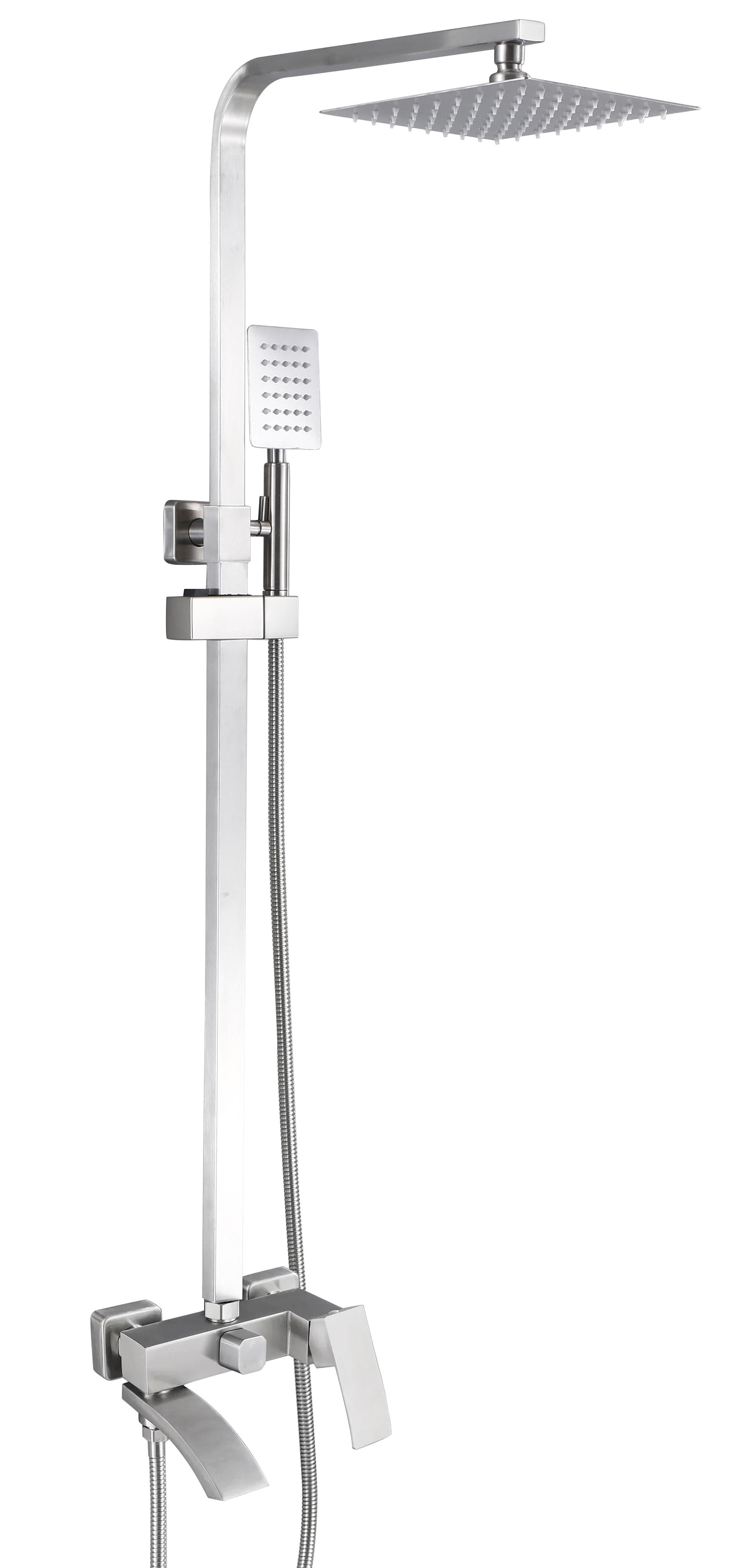 33244-G Од. душ. система из НЕРЖ. (САТИН)  HANSEN (4/1шт)