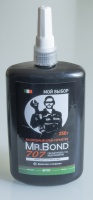 Клей-герметик анаэробный (КРАСНЫЙ) демонтаж с нагревом 250г  Mr. Bond (6/1шт)