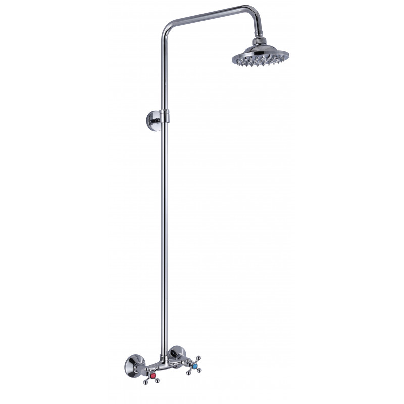 35055 Душевой релинг 2-ух руч. для душа  HANSEN  (10/1шт)