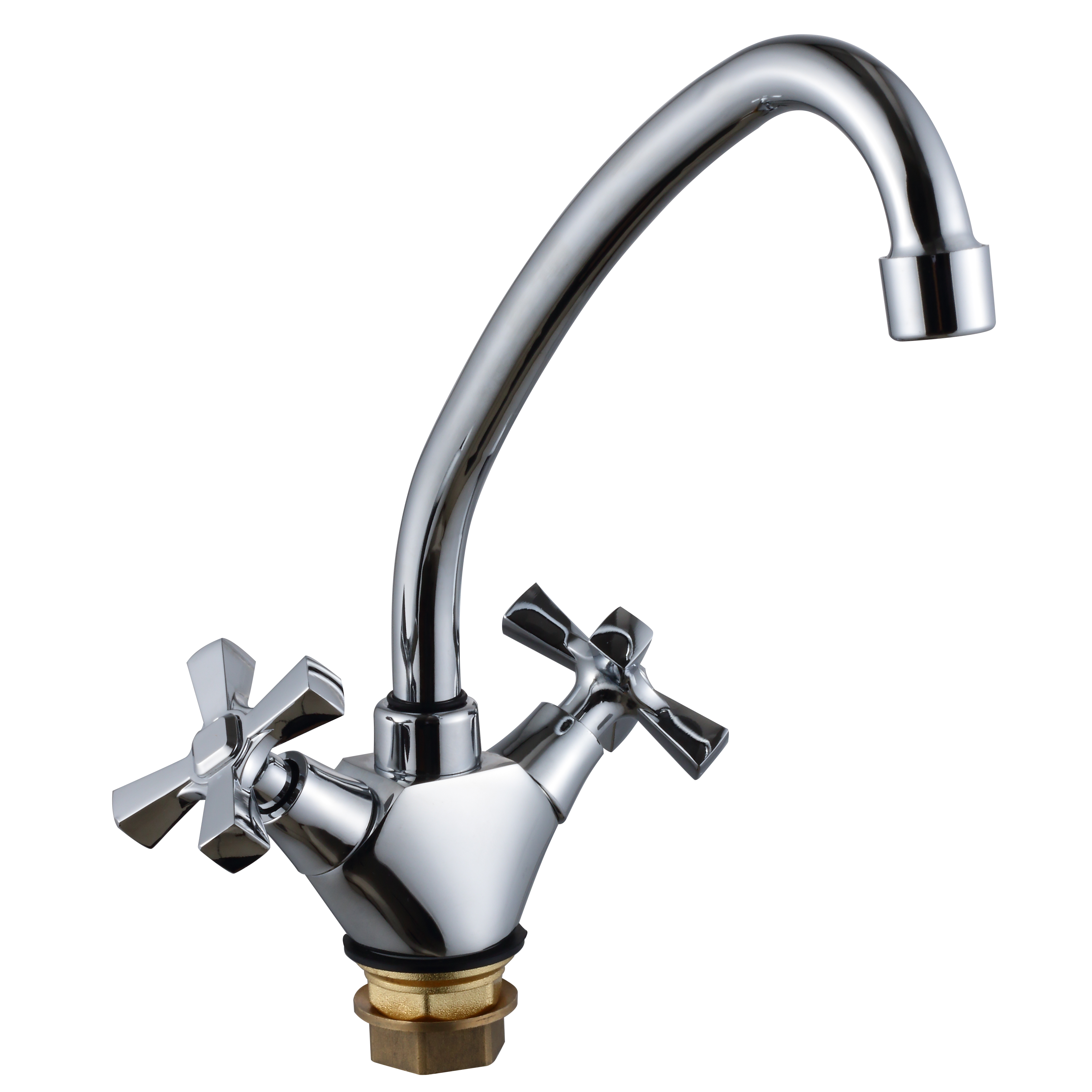 41014 Двухручный смеситель для кухни HANSEN  (10/1шт)