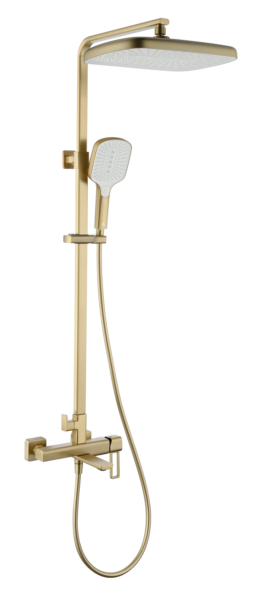 12163-S Душевая система (Мат. Золото) GANZER (5/1шт)