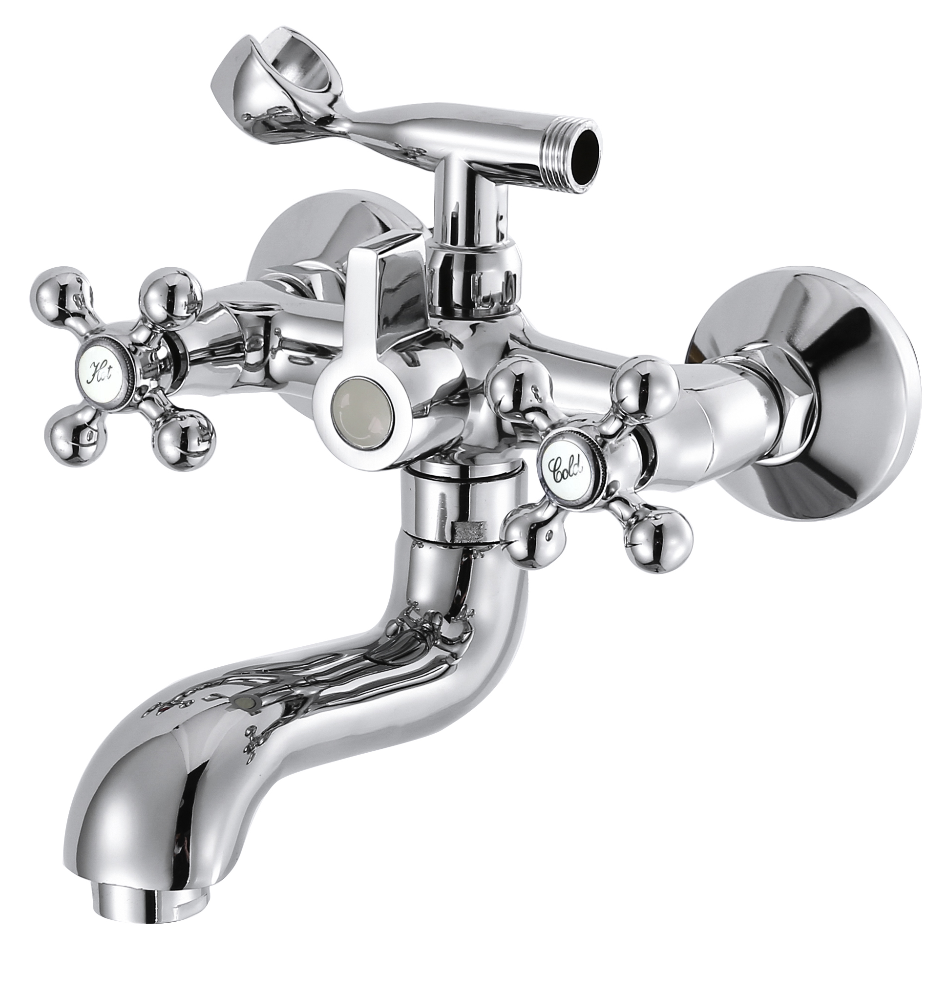 30050 Смеситель для ванны корот. (2 ручный) HANSEN  (10/1шт)