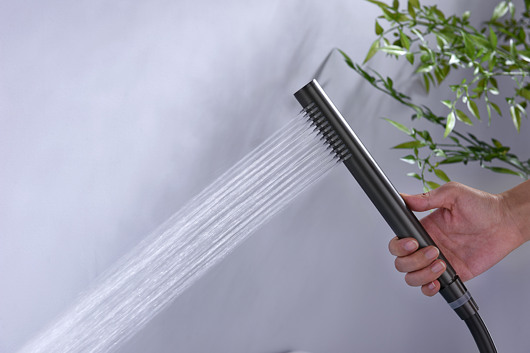 19134-Q Встроенный смес. для ванны  (ГРАФИТ) GANZER  (6/1шт)