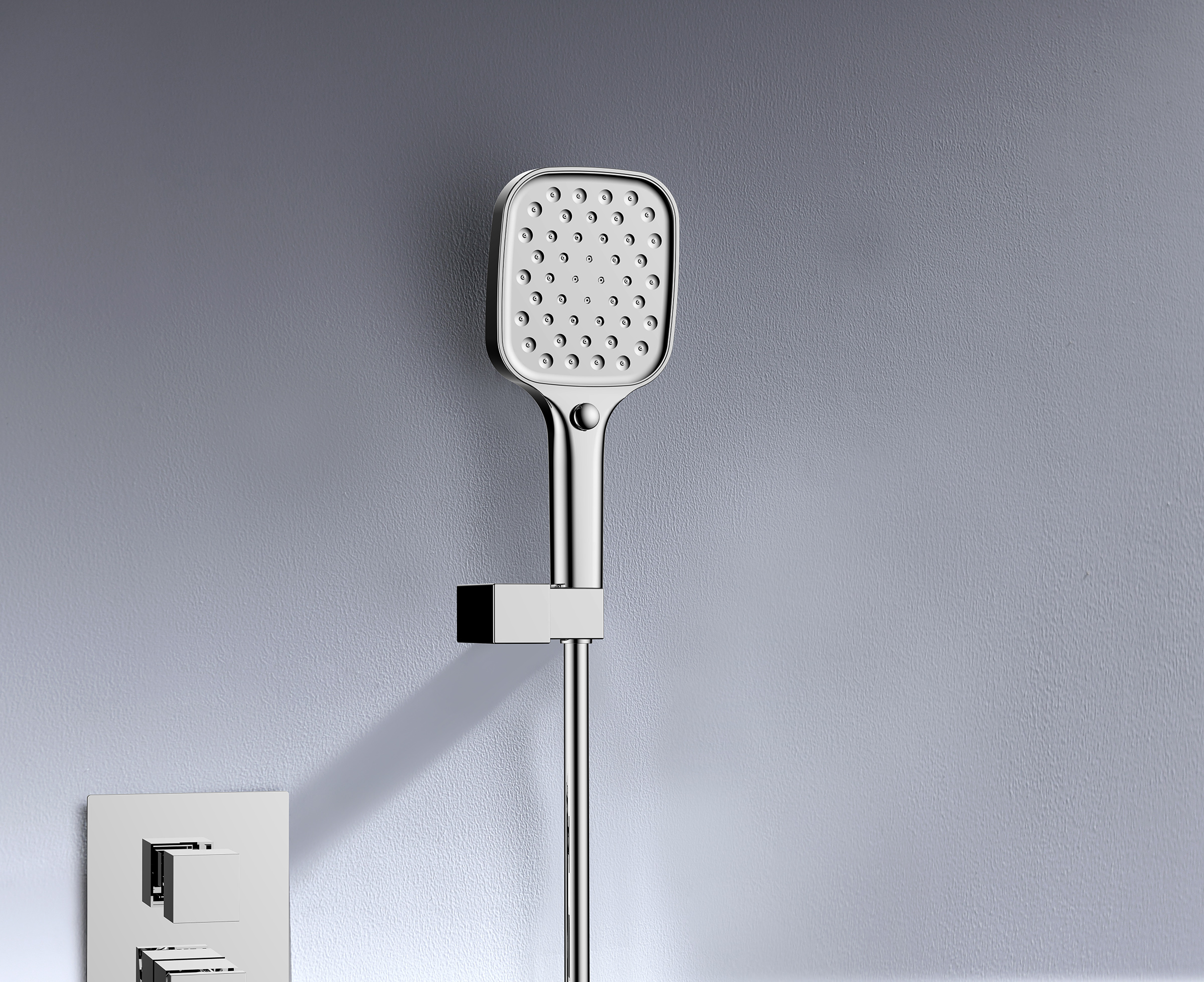 05165 Смеситель встраиваемый для душа с 3-функ. (ХРОМ) GANZER (6/1шт)