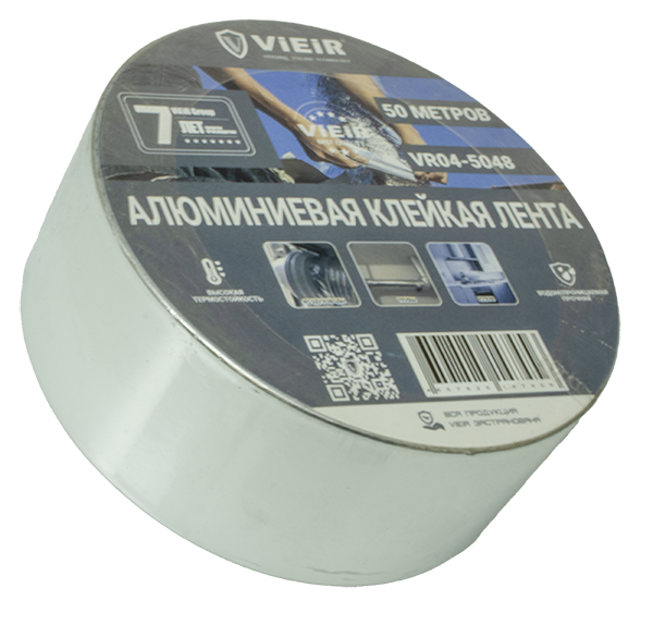 Алюминиевая клейкая лента 4.8см*50м  ViEiR (36/6шт)