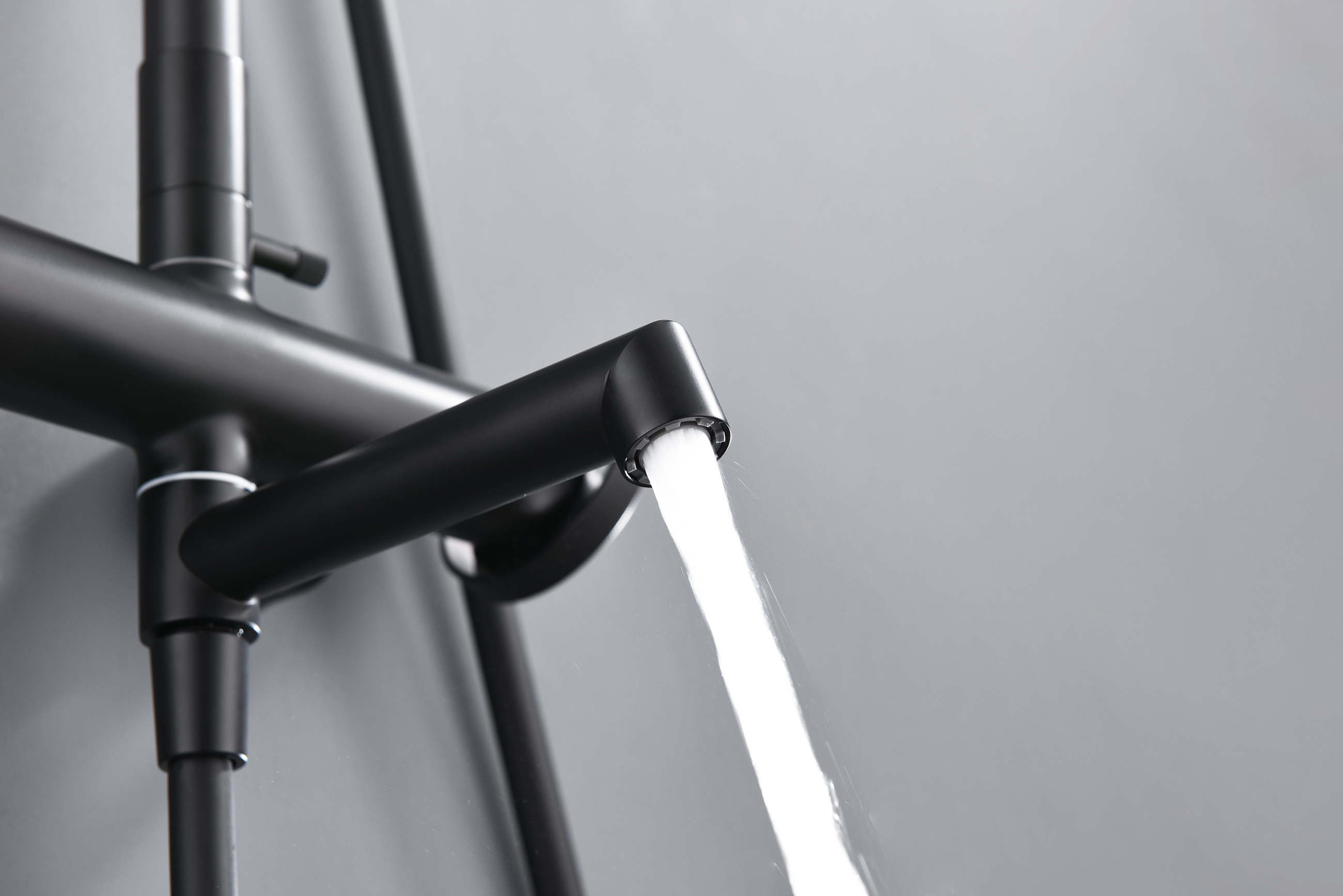 19162-C Душевая система (ЧЕРНЫЙ) GANZER (5/1шт)