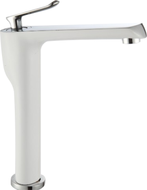 20012-F Смес. высокий для умывальника "GANZER" (8/1шт)  Л/К