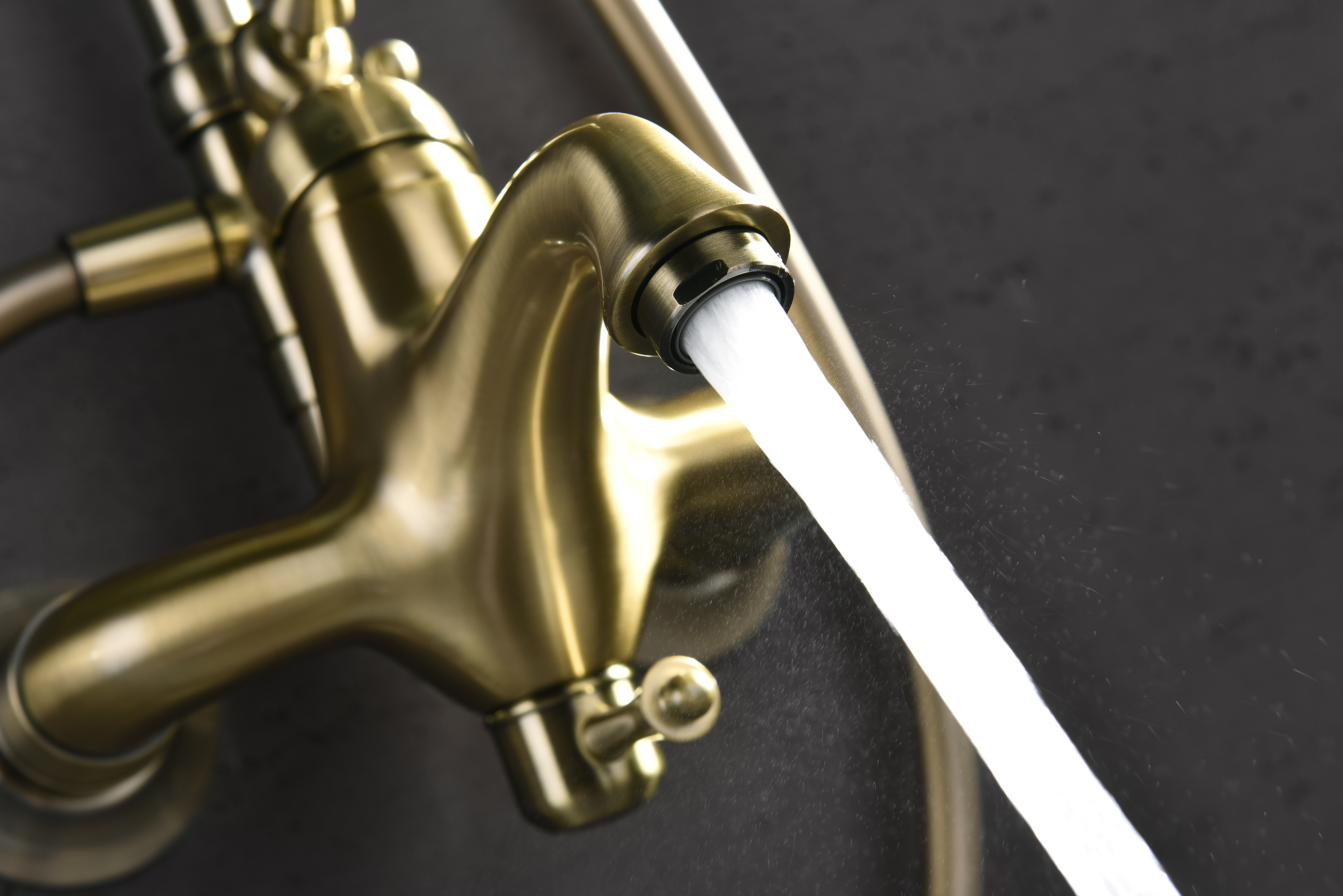 77161-D Душевая система (БРОНЗА) GANZER (4/1шт)