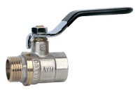 АТМ  Шаровый кран 1" Г.Ш (F/M) ручка  (100/10шт)