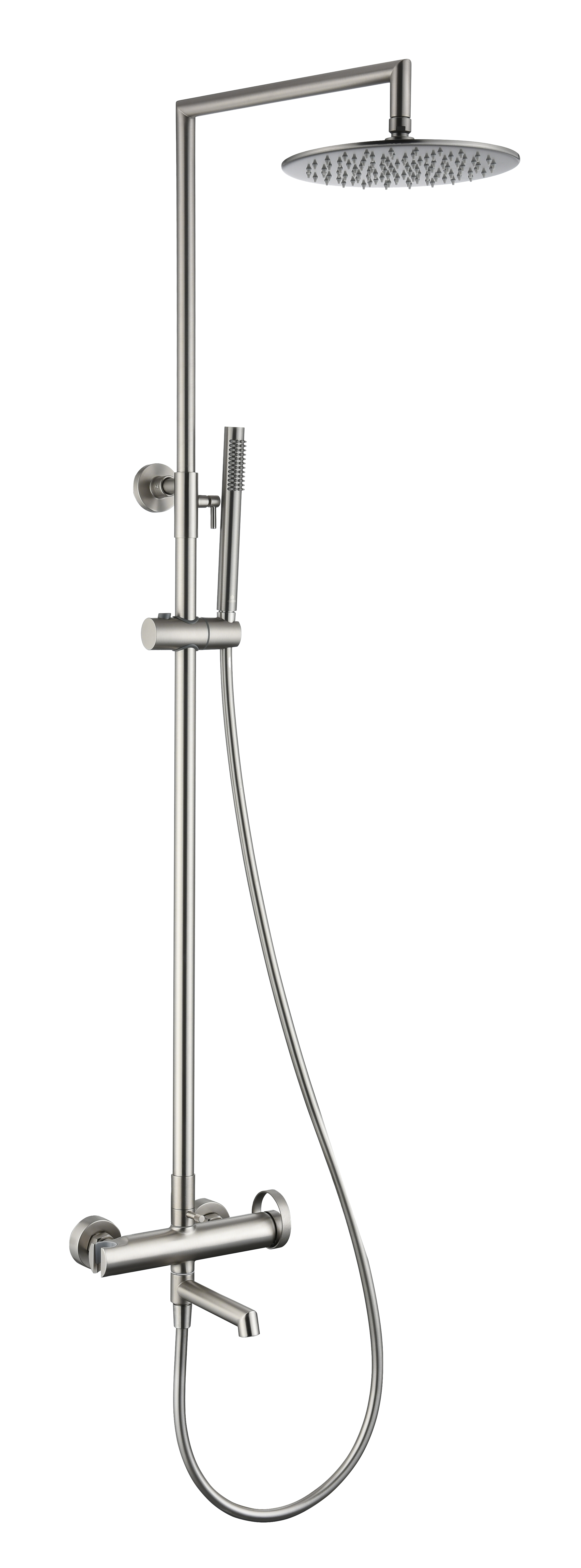 19162-G Душевая система (САТИН) GANZER (5/1шт)