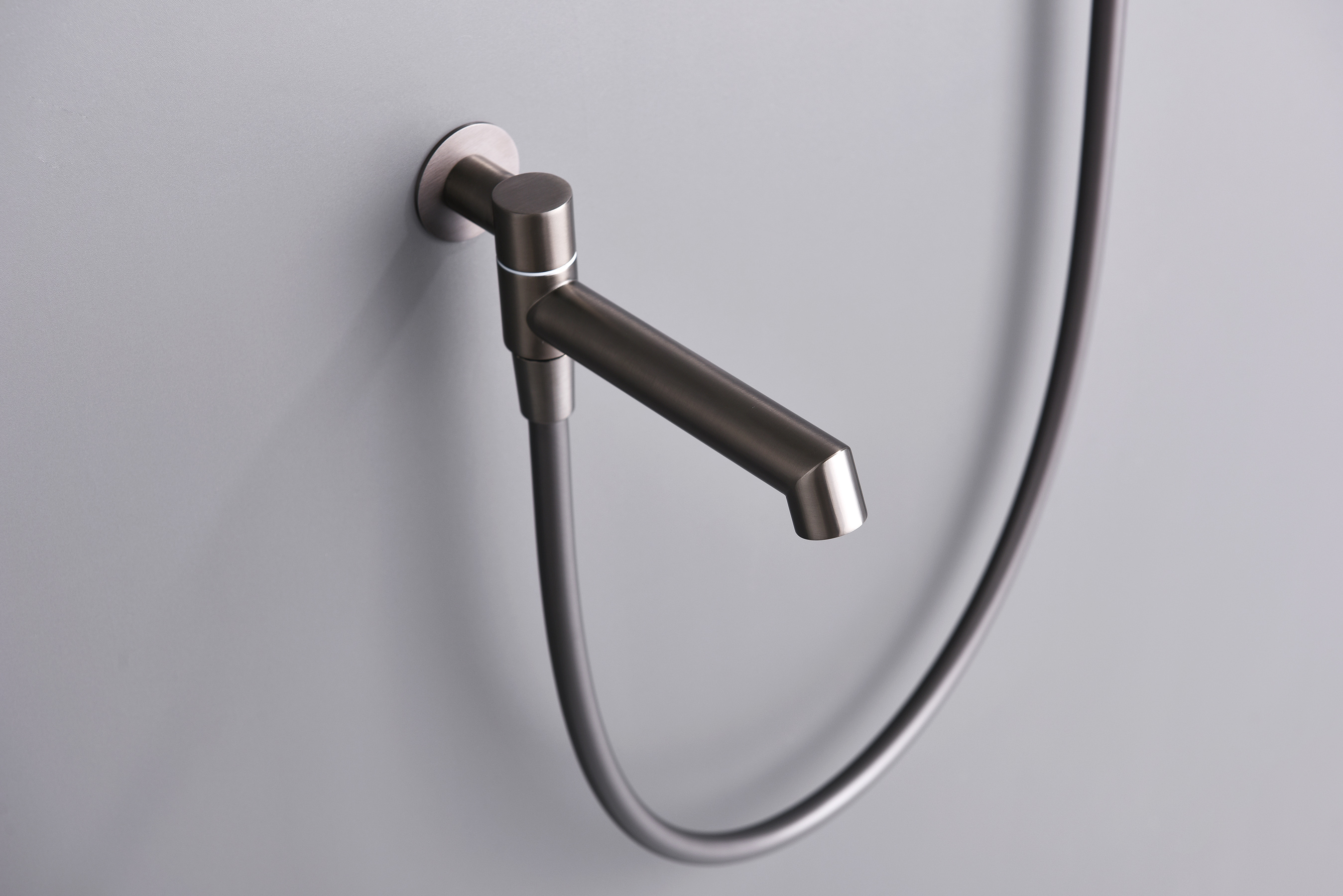 19165-Q Смеситель встраиваемый для душа с 3-функ. (ГРАФИТ) GANZER (6/1шт)