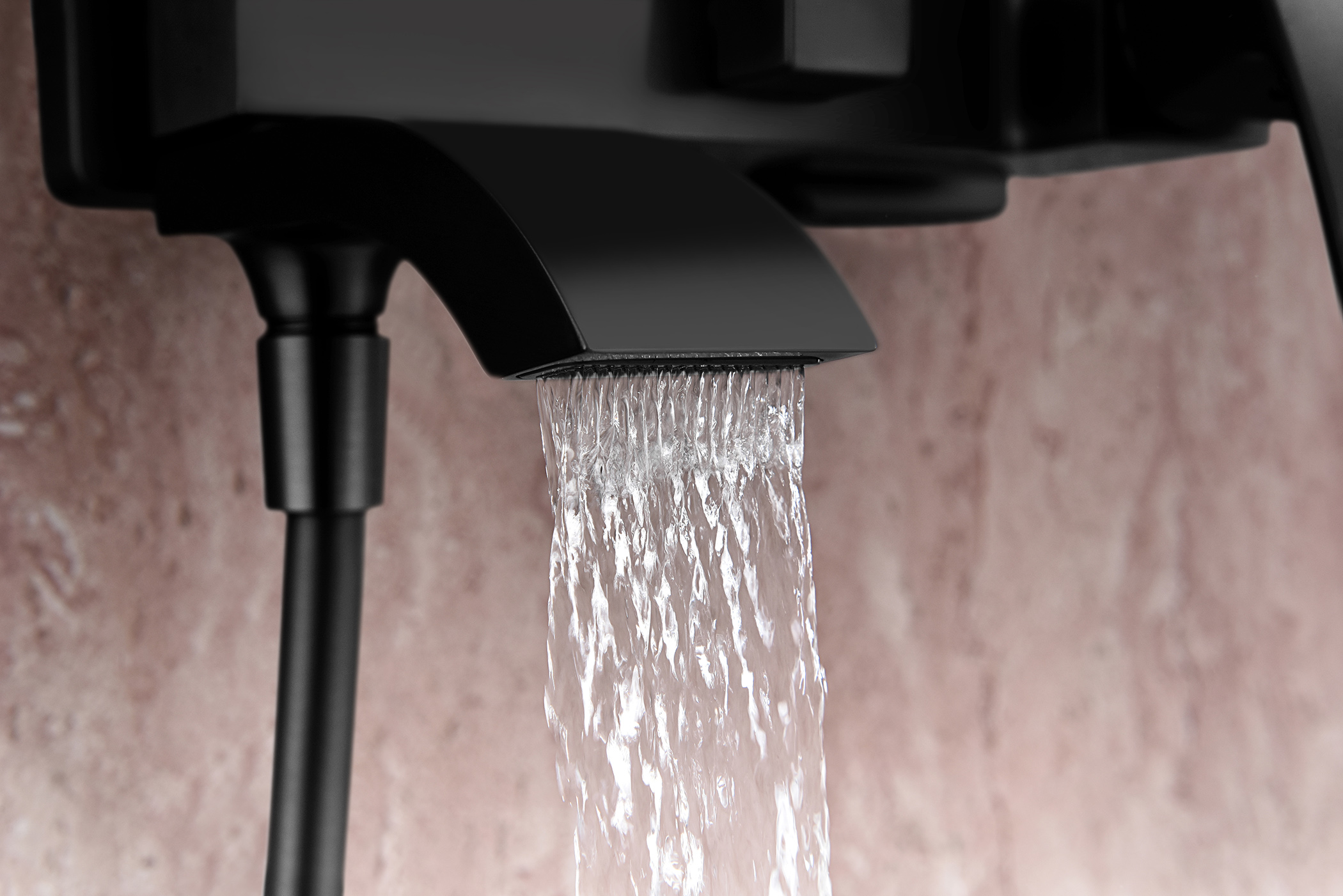 44161-C Душевая система (ЧЕРНЫЙ) GANZER (5/1шт)