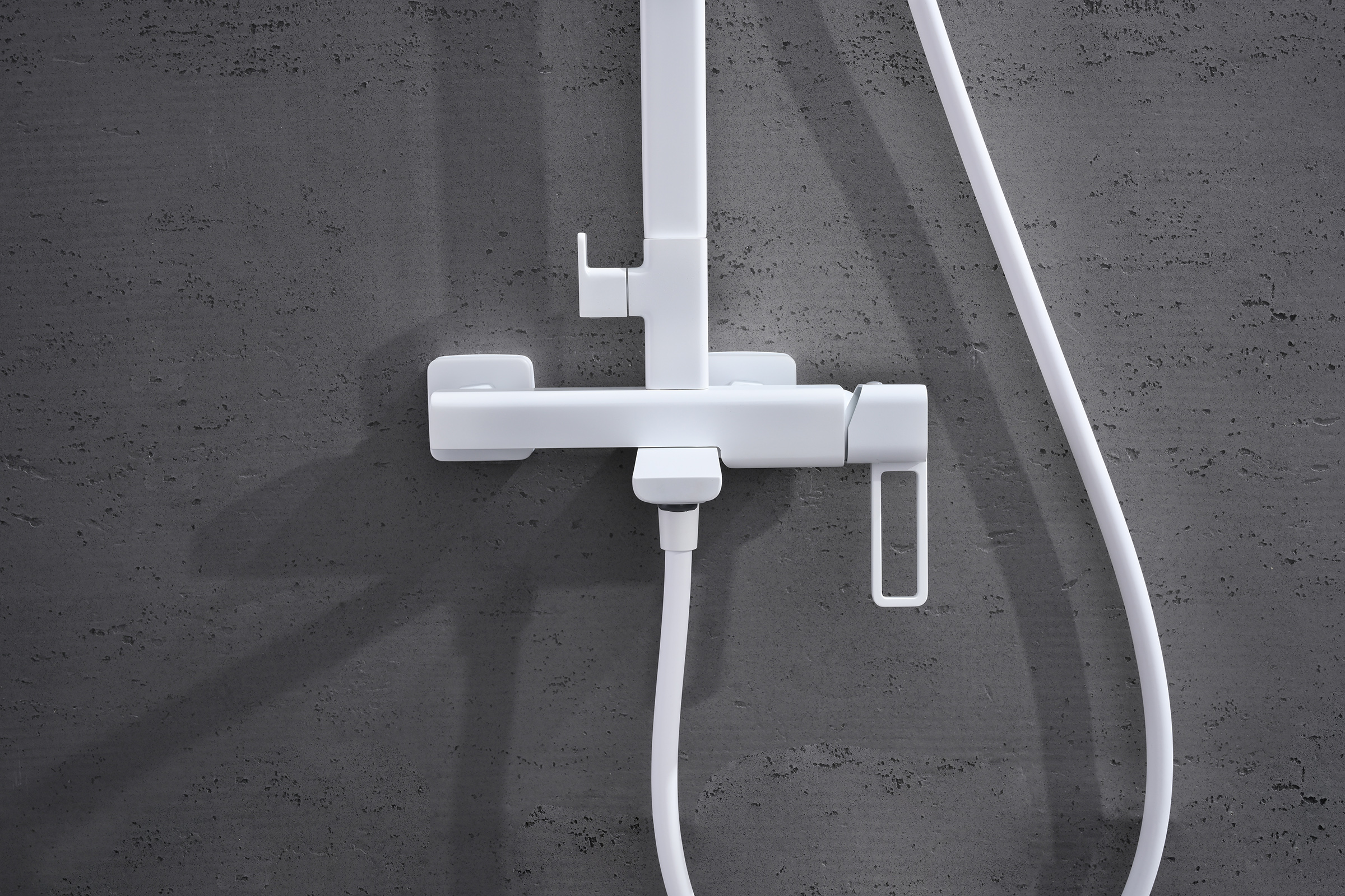 12163-F Душевая система (БЕЛЫЙ) GANZER (5/1шт)