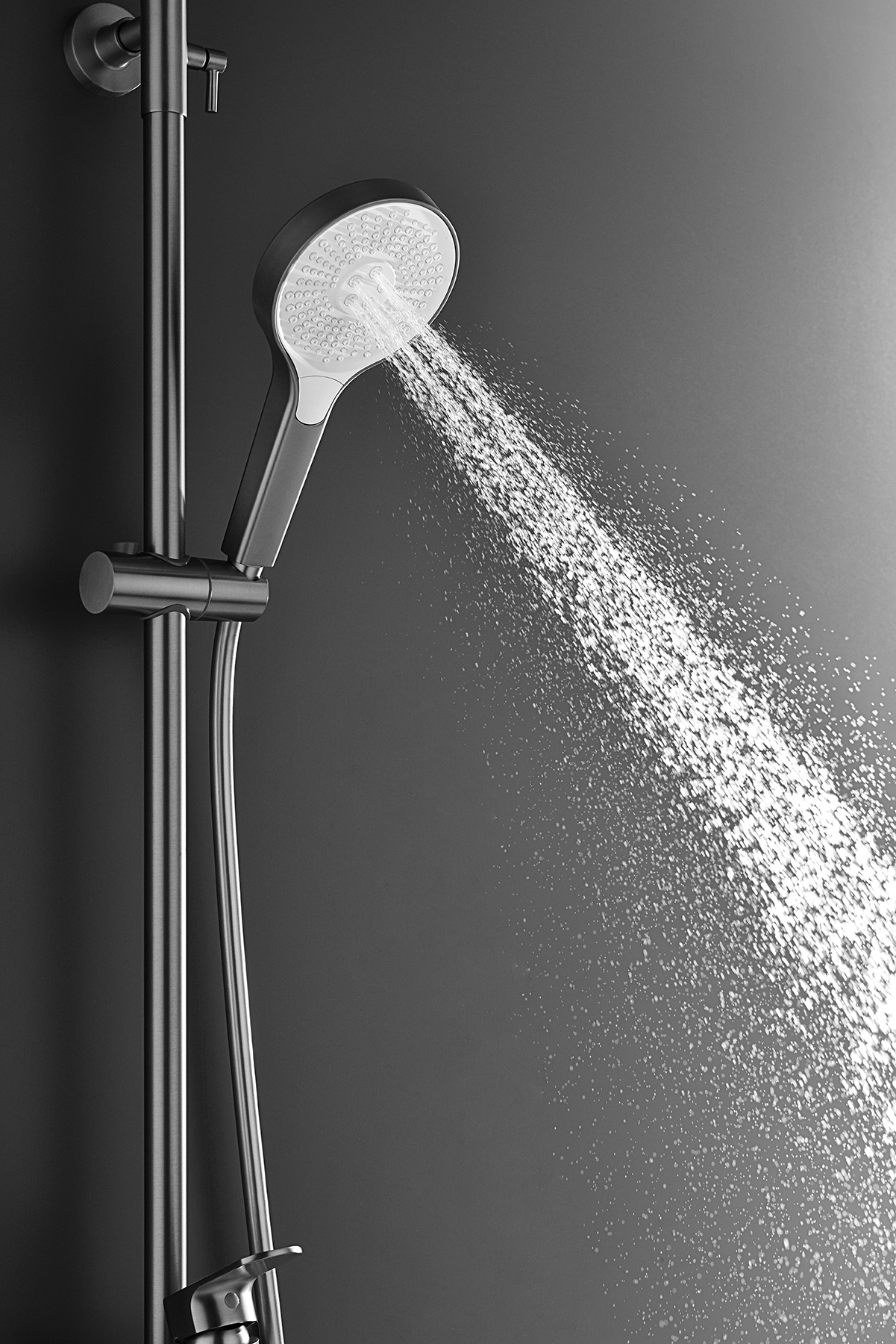 06161-Q Душевая система (ГРАФИТ) GANZER (5/1шт)