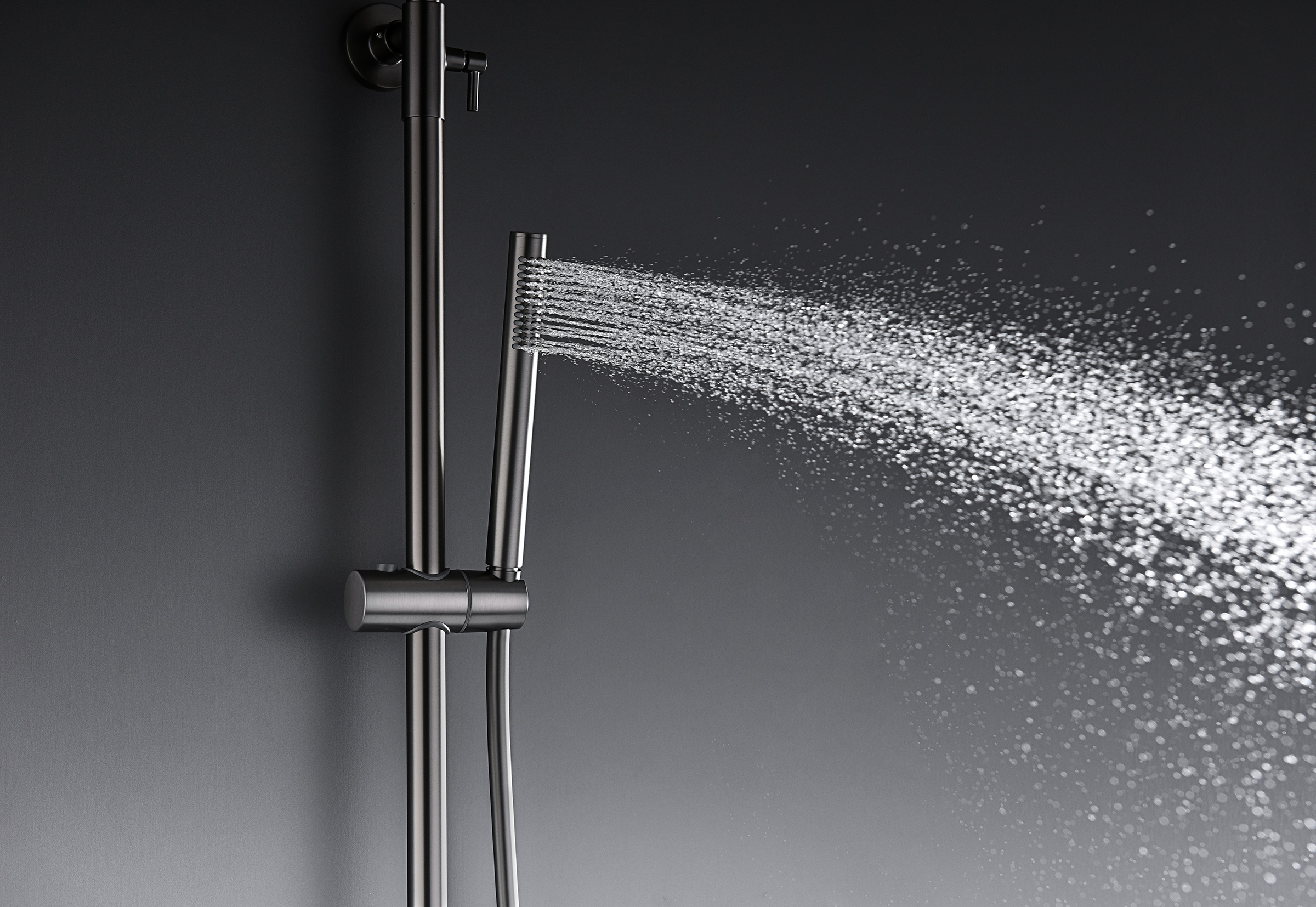 19170-Q Душевая система с термостатом (ГРАФИТ) GANZER (5/1шт)