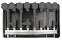 Распределительный колл. в блочной теплоизоляции SMARTBOX для 4-ех насосных групп 1"нр.  ViEiR  (1шт)