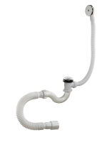 20089 Сифон для ванны+перелив (АВТОМ) ОРИО (25шт)