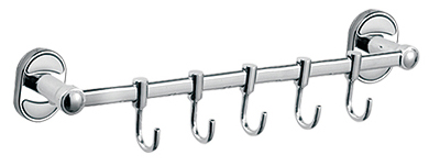 31014-5 П/держатель 5 крючков HANSEN (25/1шт)