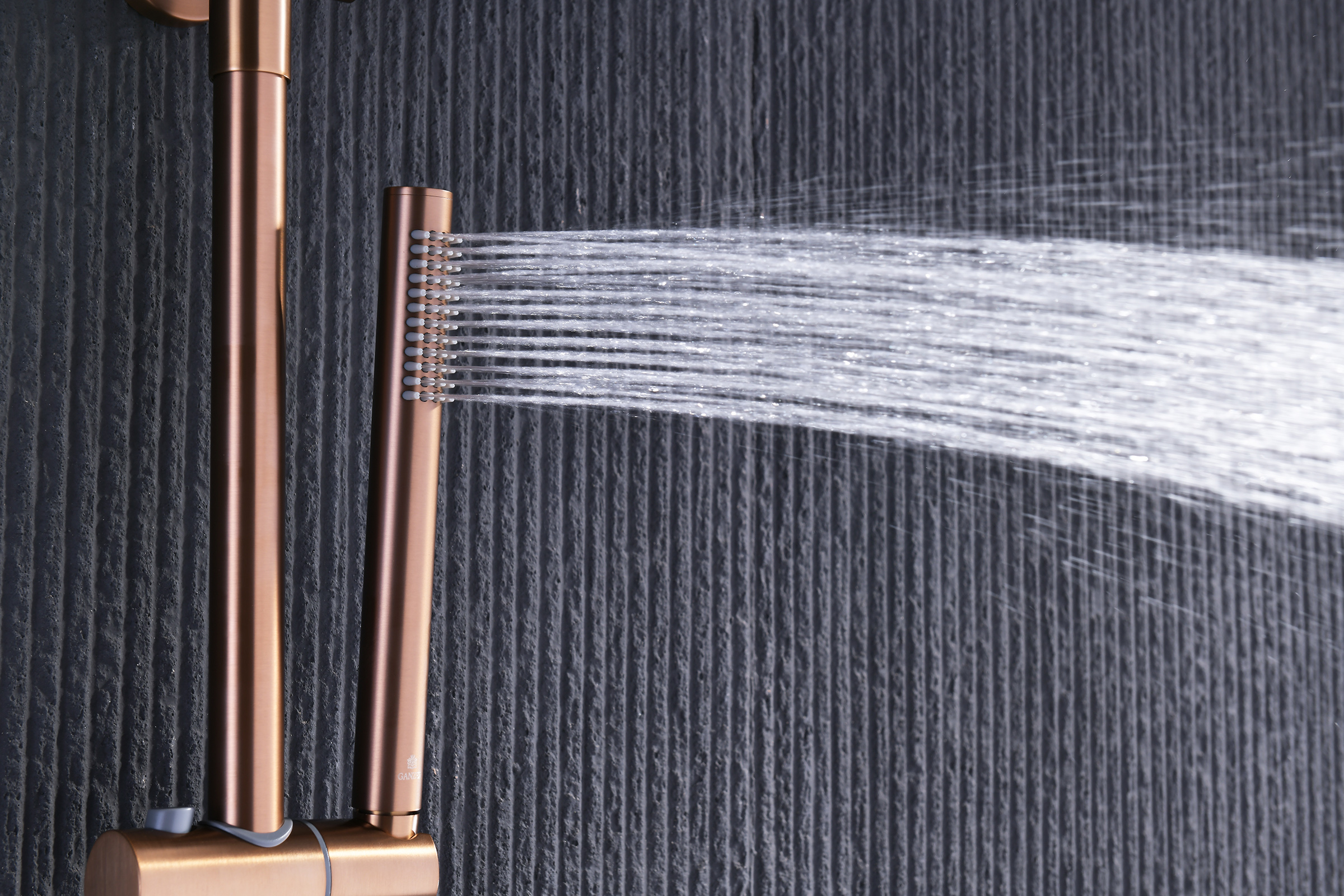 19162-R Душевая система (Роз. Золото) GANZER (5/1шт)