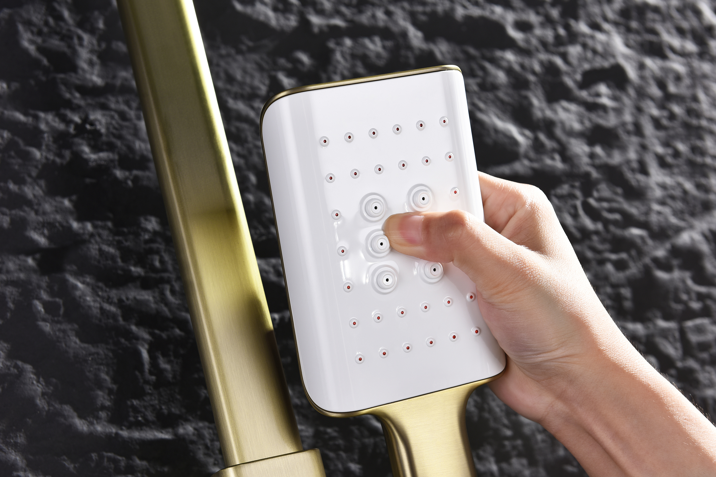 02162-S Душевая система (Мат. Золото) GANZER (5/1шт)