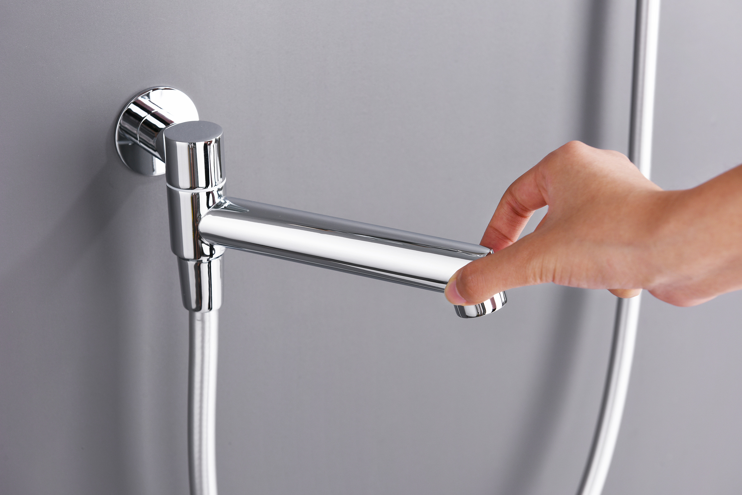 19165 Смеситель встраиваемый для душа с 3-функ. (ХРОМ) GANZER (6/1шт)