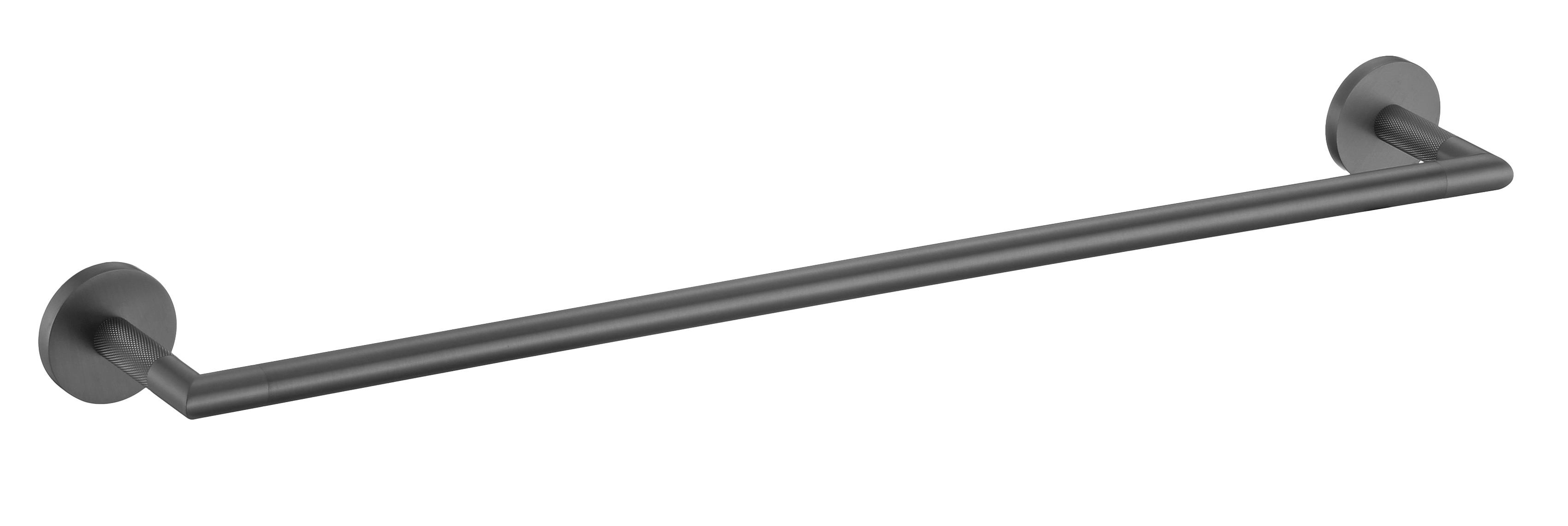 19570-Q Держатель для полотенца 55 см. (ГРАФИТ)  GANZER (10/1шт)