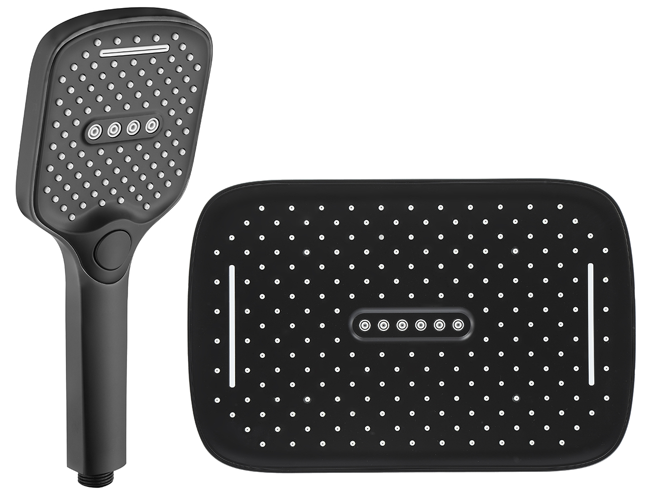 HT3020-1  Набор леек (троп.+ручная, ЧЕРНАЯ) HANSEN (40/1шт)