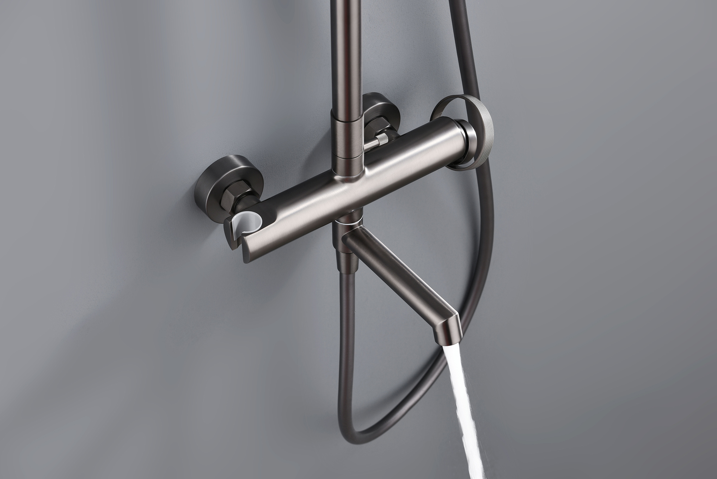 19162-Q Душевая система (ГРАФИТ) GANZER (5/1шт)