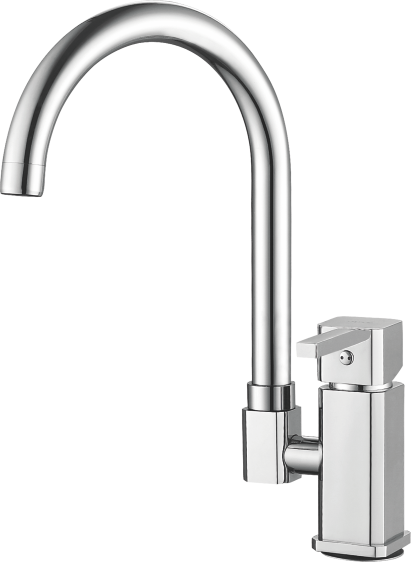 05021 Смеситель однорычажный для кухни "GANZER"  (8/1шт) Л/К