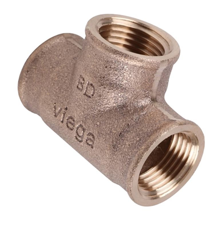 ВГ  Тройник  1/2" г.г.г. (бронза)  (240/10шт)
