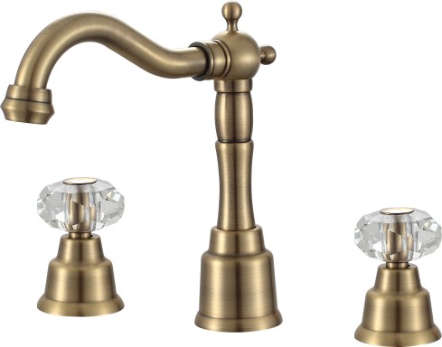 09015-D Смеситель на борт рак. (3-отв) GANZER  (10/1шт) Л/К