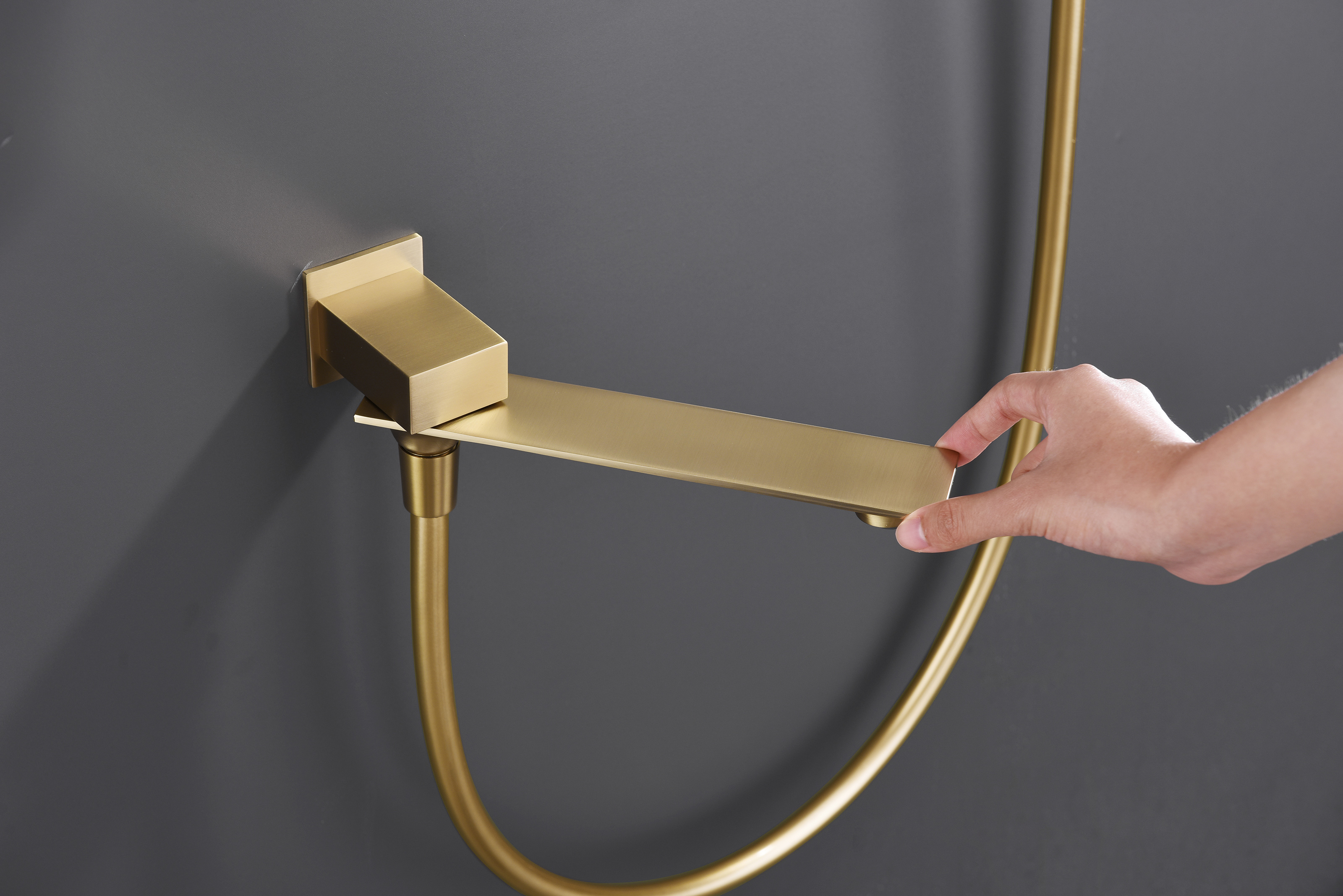 05165-S Смеситель встраиваемый для душа с 3-функ. (Мат. Золото) GANZER (6/1шт)