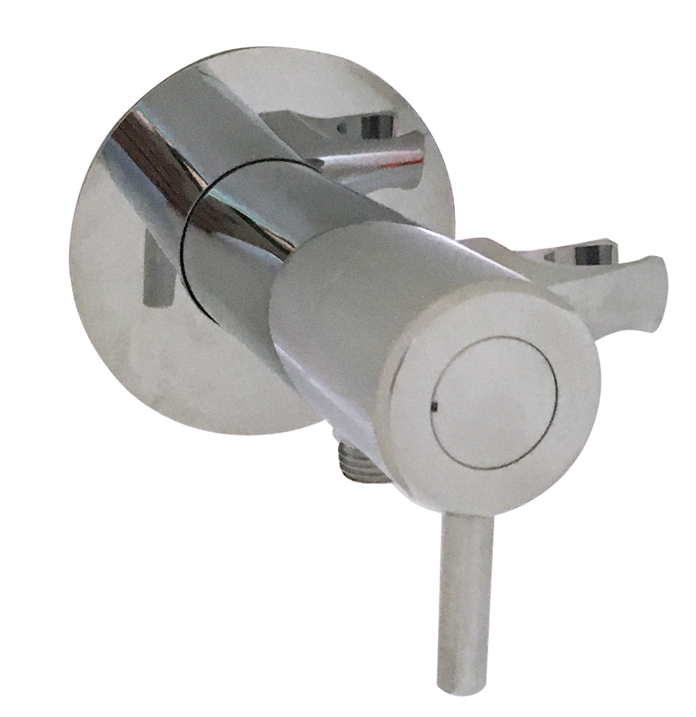 42501 Смеситель встраива. для биде круглый ТЕРМОСТАТ GANZER